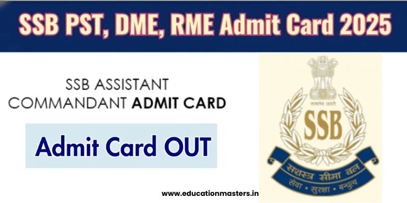 SSB Assistant Commandant (Communication) Admit Card